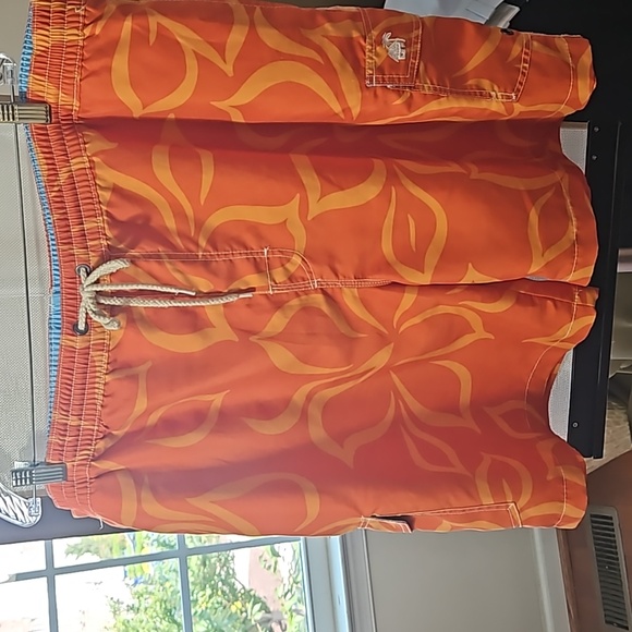 Caribbean Joe men Floral Print Swim Trunk XXL - Picture 1 of 7